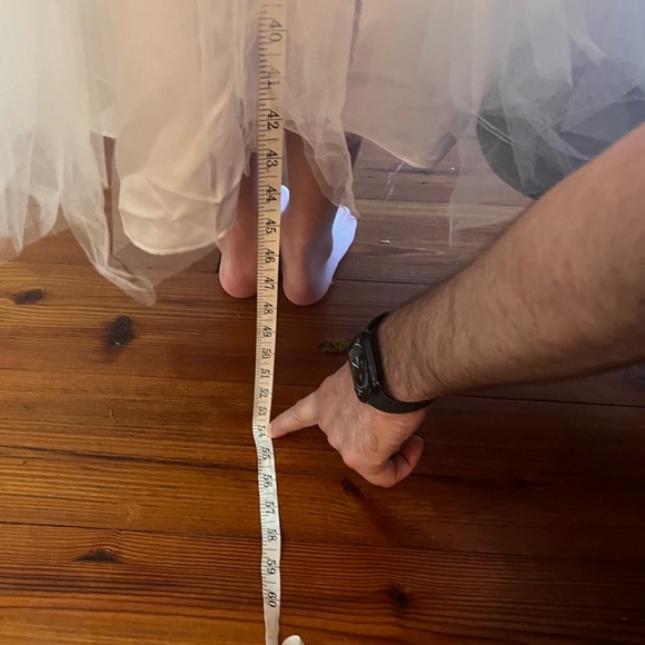 flower girl gown or first communion dress. Floor length for 42 inches in height - Picture 10 of 10